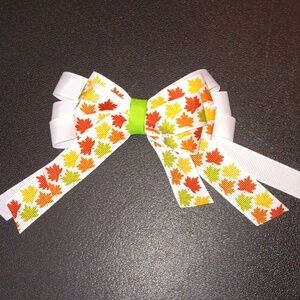 Handmade Autumn Bow